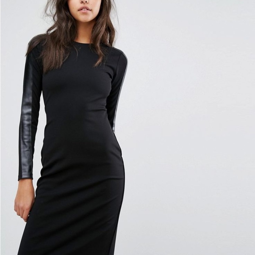 Ralph Lauren Black Long Sleeve Dress